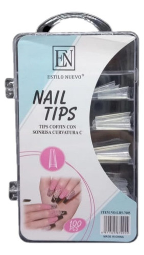 Tips Para Soft Gel Y Press On Nails, Uñas Postizas X100