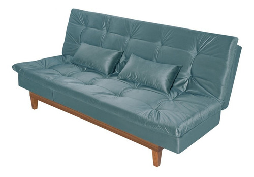 Sofá Cama 3 Lugares 5 Posições Versátil Madero If