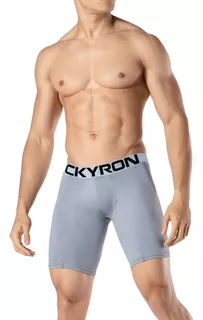 Kit 10 Cueca Box Boxer Ciclista Long Leg Ckyron Microfibra