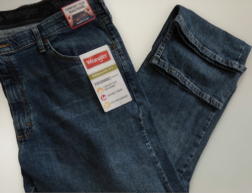 Wrangler Jeans De Ajuste Estándar Y Cintura Comfort Flex