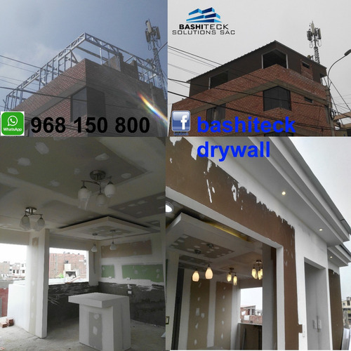 Imagen 4 de 10 de Instalación Y Construcción De Cuartos De Drywall. Cielo Raso