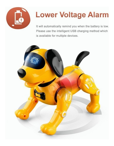 Juguete Interactivo De Perro Robot Inteligente Para Niños