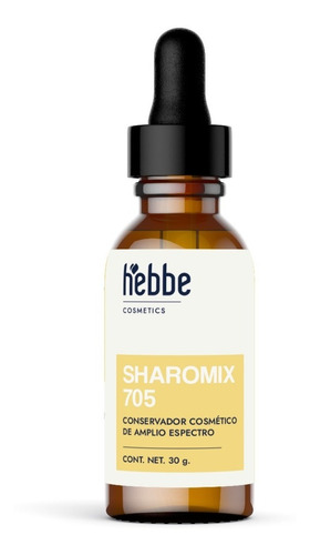Sharomix 705 Conservador Cosmetic Natural Amplio Espectr 30g