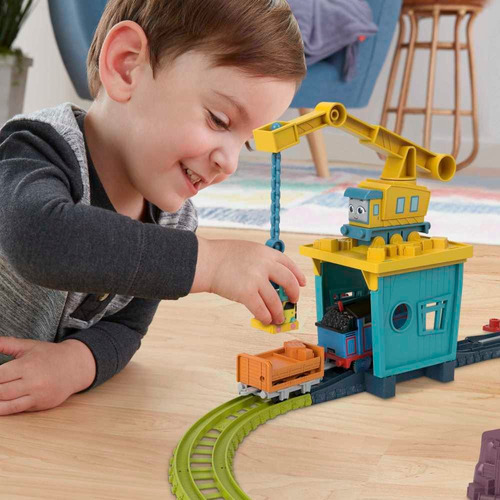 Imagen 2 de 5 de Pista De Juguete Thomas & Friends Set De Juego Carly Y Sandy Color Multicolor