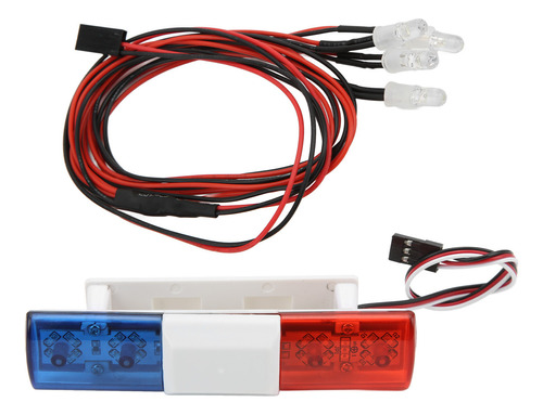 Barra De Luces Rc Flash Para Coche, Led S, Control Remoto, R