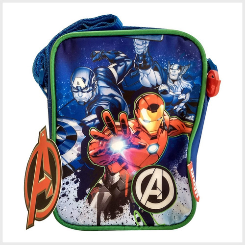 Mini Bolso Marvel Avengers Ironman Thor Capitana América