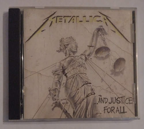 Metallica And Justice For All Cd Usa Primera Edicion Impecab