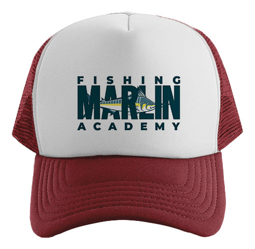 Gorra Trucker Diseños Pesca Fishing Marlin  Estampada