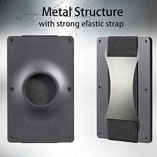 Imagen 2 de 6 de Hawanik Soporte De Metal Para Airtag Con Correa Elástica,
