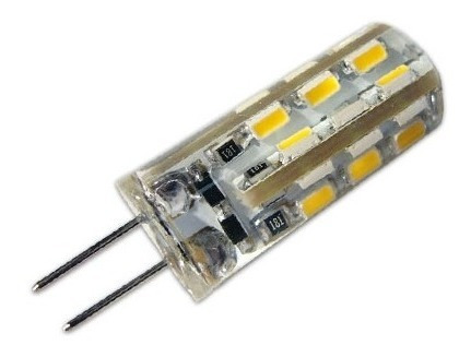 Imagen 2 de 3 de Foco Led G4 4w Lampara Luz Spot Blanco Calido Empotrable