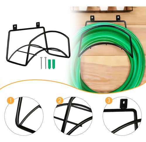 Soporte De Pared Para Manguera De Jardín, Soporte Para