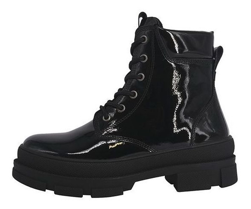 Alquimia Botin Belle Negro Charol Alquimia