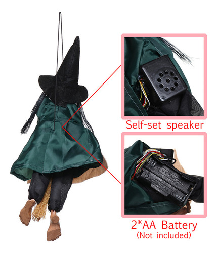 Muñecas De Bruja Colgantes De Halloween, Accesorio De Contro