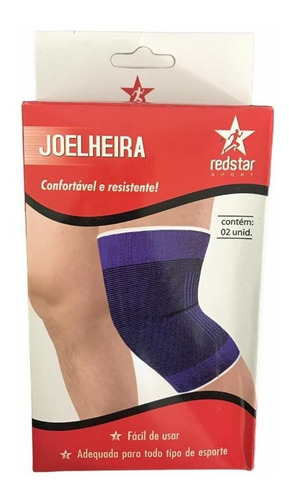 Imagem 2 de 4 de Joelheira Elástica Esportiva Articulada Crossfit Ortopédica