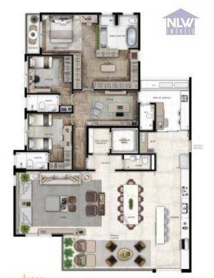 Imagem 1 de 12 de Apartamento À Venda, 222 M² Por R$ 3.749.633,00 - Perdizes - São Paulo/sp - Ap3159