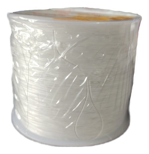 Imagen 1 de 1 de Hilo Nylon Elástico Transparente .8mm Bisuteria Pulseras