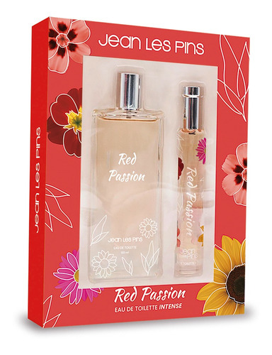 Perfume Jean Les Pins Red Passion Edt Intense 100ml + 30ml