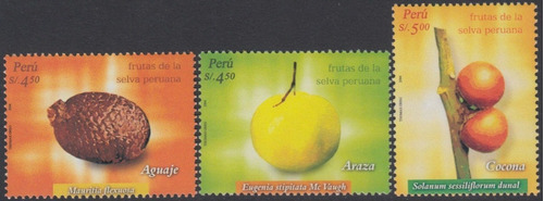 Flora - Frutos Del Bosque - Perú - Serie Mint 