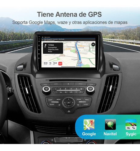 Estéreo Carplay 2+32gb Para Ford Escape 2013-2016 Gps Wifi