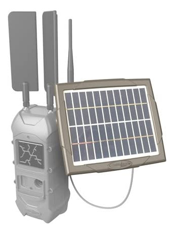 Paquete De Banco De Energía Solar Cuddeback Pw-3600 Con 4 Un