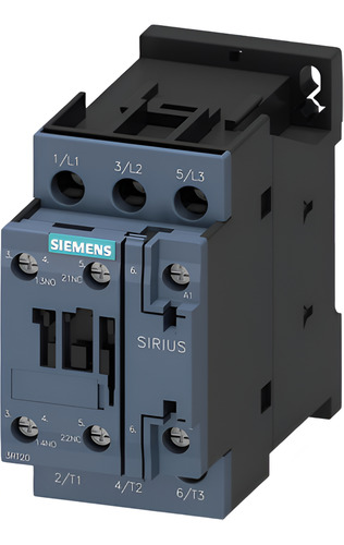 Contactor Tripolar Siemens 3rt2027-1ak60