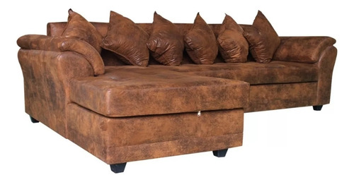 Sofá Cama Mustang De Felpa, 2 Cuerpos, Moderno, Negro