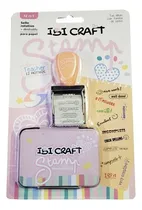 Comprar Sellos Rotativos Ibi Craft Sello + Almohadilla Para Papel Exterior Teacher