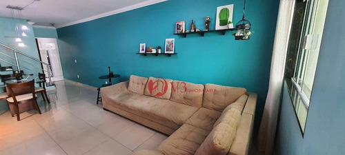 Imagem 3 de 15 de Sobrado Com 3 Dormitórios À Venda, 100 M² Por R$ 477.000,00 - Jardim Santa Maria - São Paulo/sp - So0376