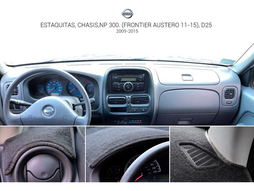 Cubretablero Bordado Nissan Chasis Mod. 2009-2015