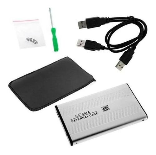 Case Gaveta Hd 2.5 Sata Ssd Usb Para Hd Externo 500gb