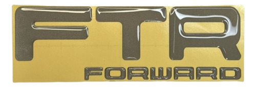 Emblema Chevrolet Ftr Forward  Resina 