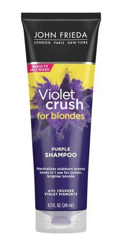 Shampoo John Frieda Cabelos Loiros Violet Crush Purple 245ml