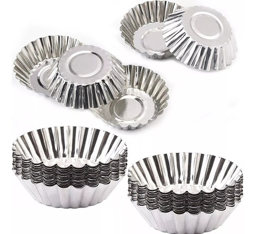 Moldes Mini Tarteletas Set X12 Uni Catering - Reposteria Prm