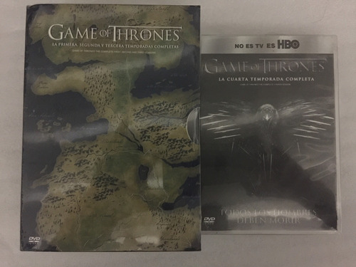 Game Of Thrones Temporada 1 A 4 Dvd Envío Gratis Original