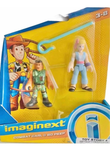 Set Imaginext Toy Story 4 Combat Carl Y Bo Peep 370k