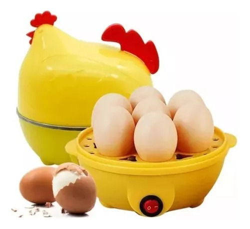 Hervidor Cocedor Para Huevos Cocidos Tibios Eléctrico Vapor