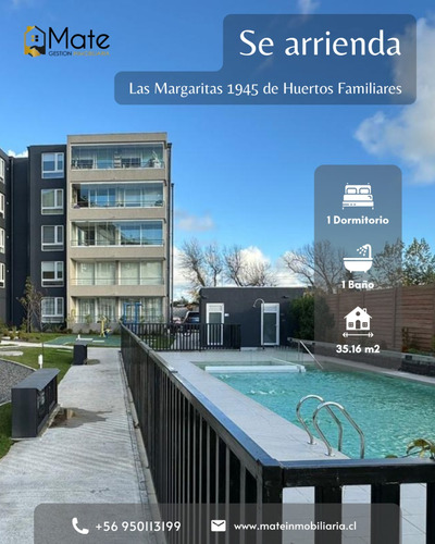 Se Arrienda Departamento En Huertos Familiares