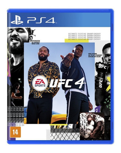 Jogo Ufc4 Novo Lancamento Original Lacrado Midia Fisica