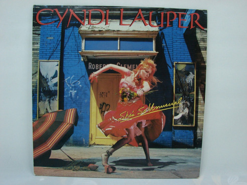 Vinilo Cyndi Lauper She's So Unusual Holanda 1983 + Sobre 