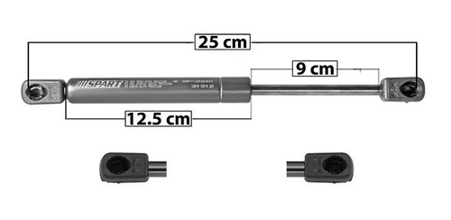 (1) Amortiguador Cajuela Izq O Der Mazda 3 04/09 Spart