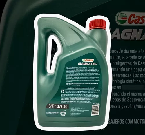 Aceite Castrol Semisintetico 10w40 4 Litros