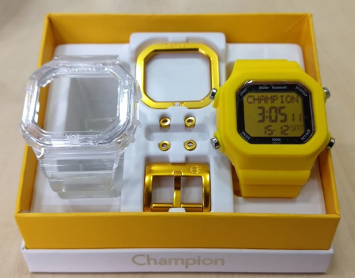 Relogio Champion Yot Cp40180x Original N.f. Frete Gratis