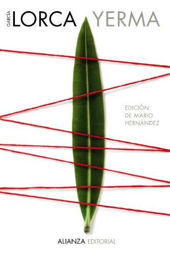 Libro Yerma De García Lorca Federico Alianza