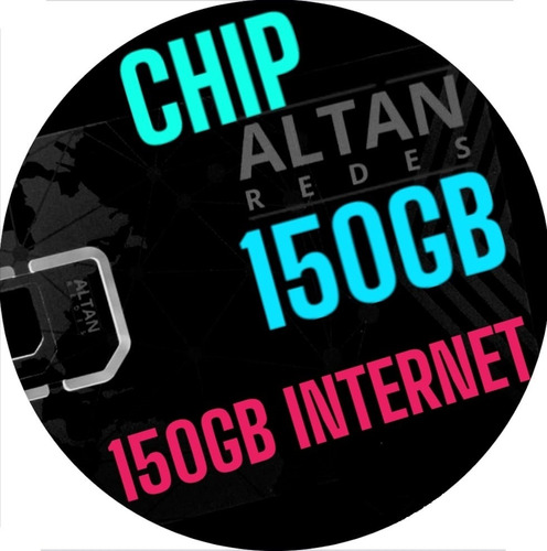 Chip Para Módem 150gb X 299 (incluye El Primer Mes)