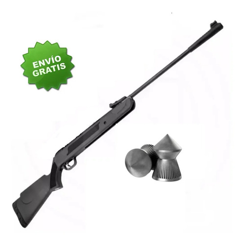 Rifle Aire Comprimido Lb600 + Balines + Envío Gratis !!