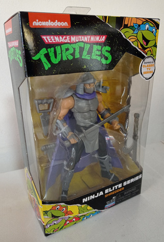 Shredder Tmnt Ninja Elite Series Tortugas Ninja