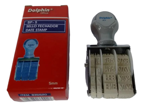 Sello Dolphin Office Sf-5 Fechador 5 Mm