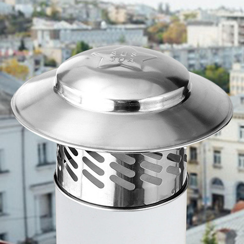 Chaminé Chovendo Tampa De Ventilação Do Telhado 4