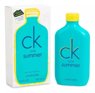 Perfume Calvin Klein One Summer 100ml E Toil Para Hombre