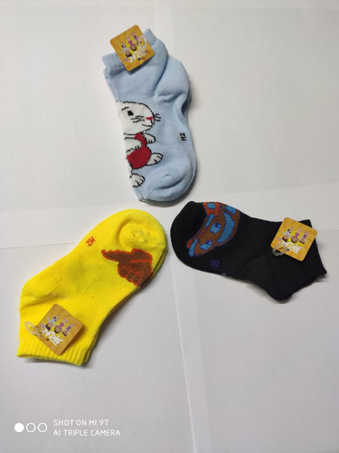 12 Pares De Calcetines Diferentes Edades Para Niños Surtido Variado Logo 2 Años
